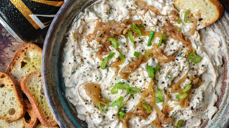 Amber Ale Caramelized Onion Dip