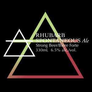 Spontaneous Ale w/ Rhubarb